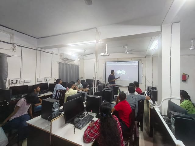 Participants during hacking session